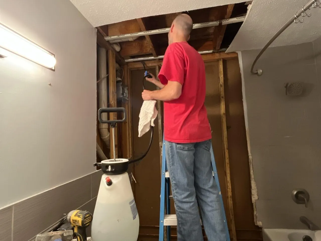 Bathroom Restoration — before