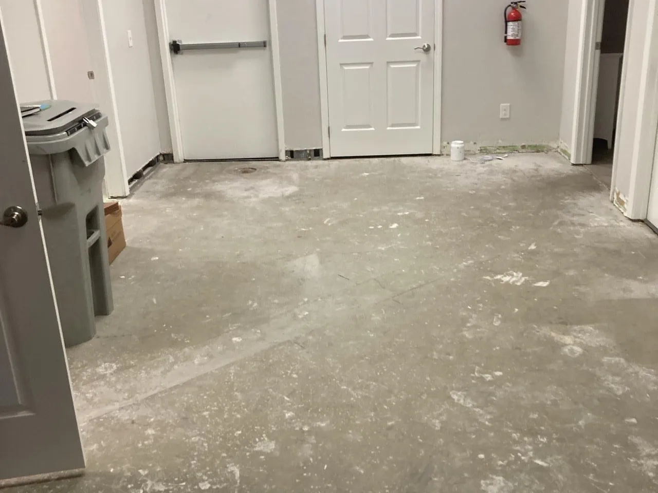 Commercial Carpet Restoration — before