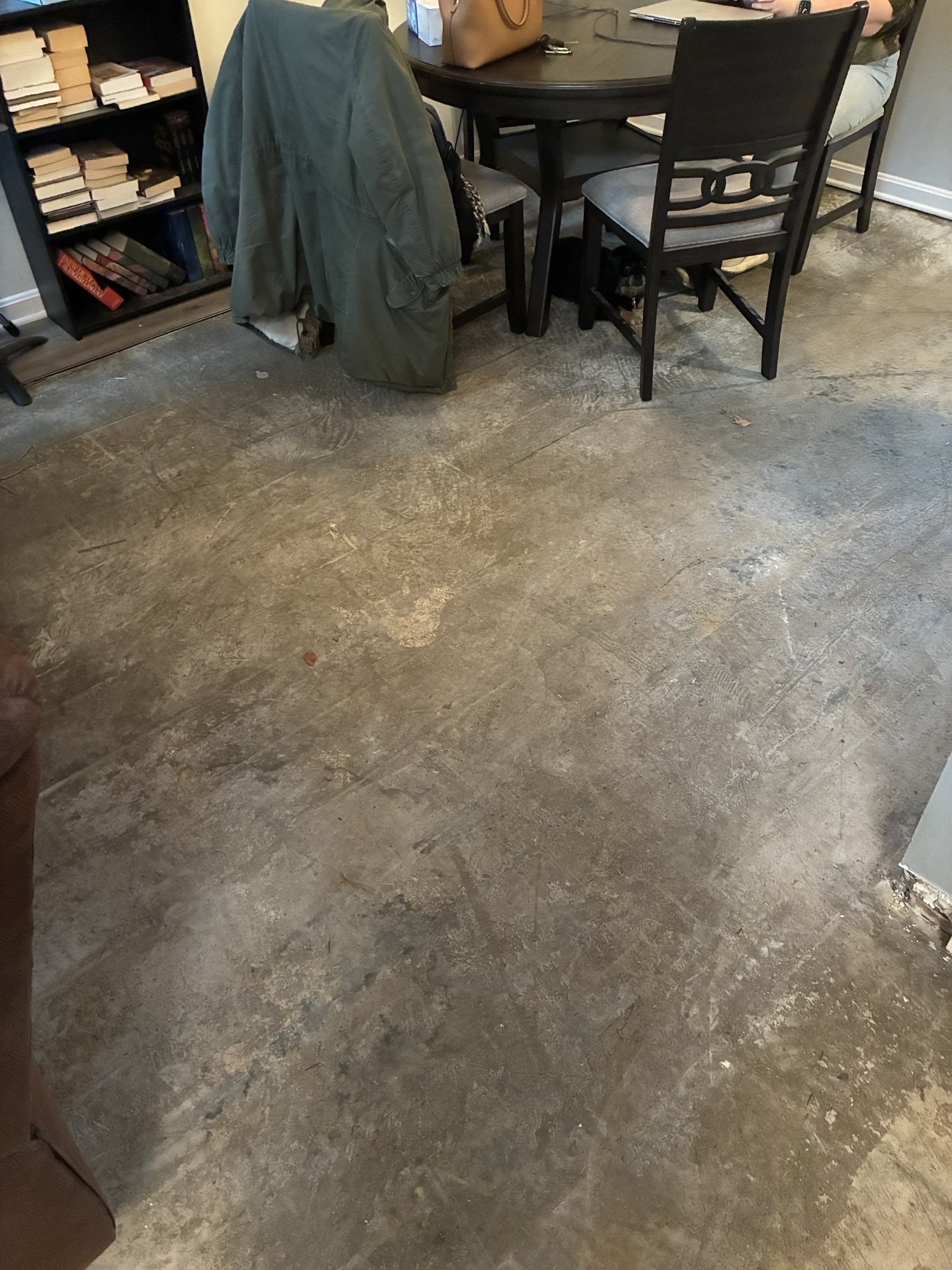 Interior Restoration — before