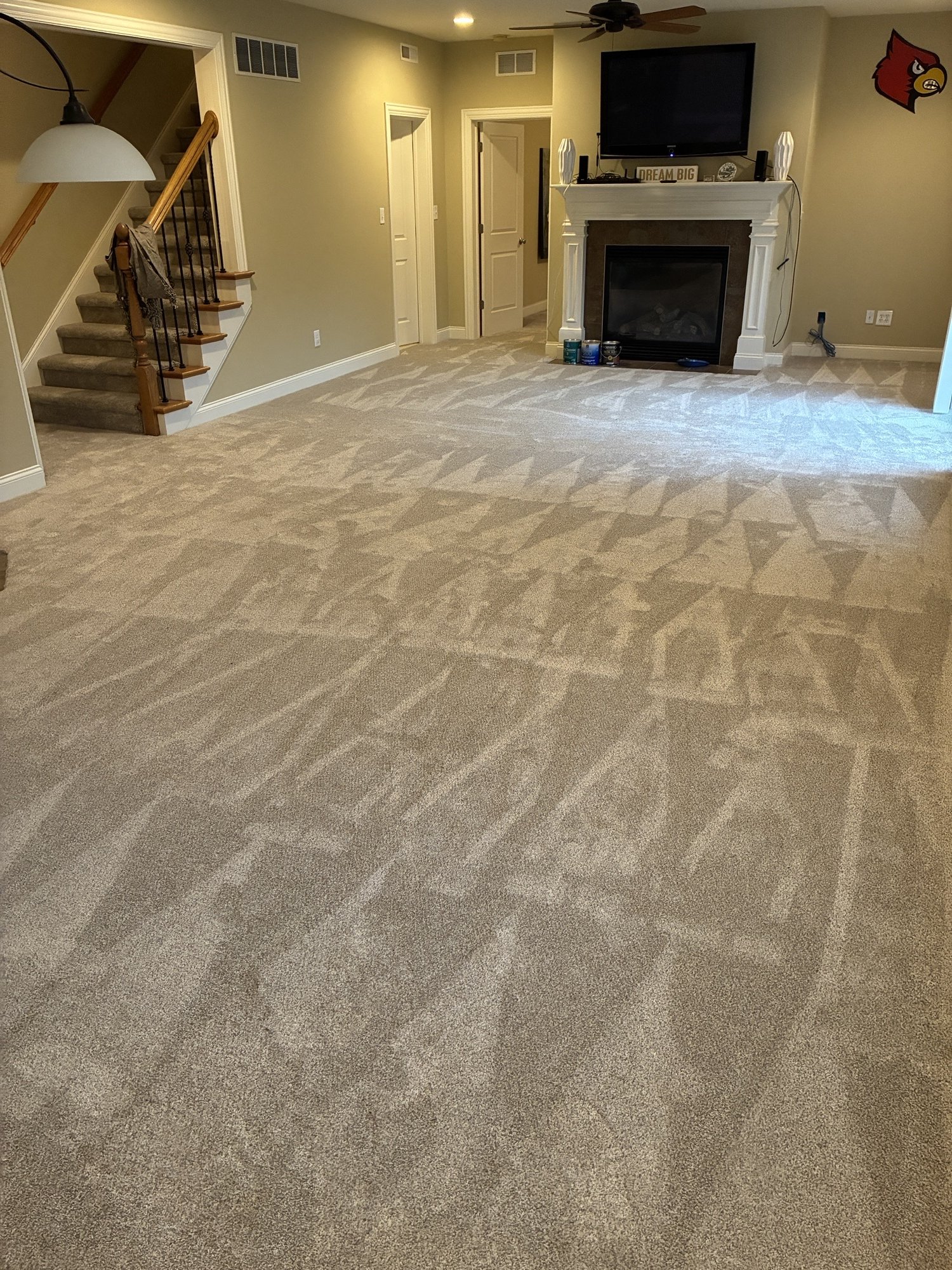 Living Area Restoration — after